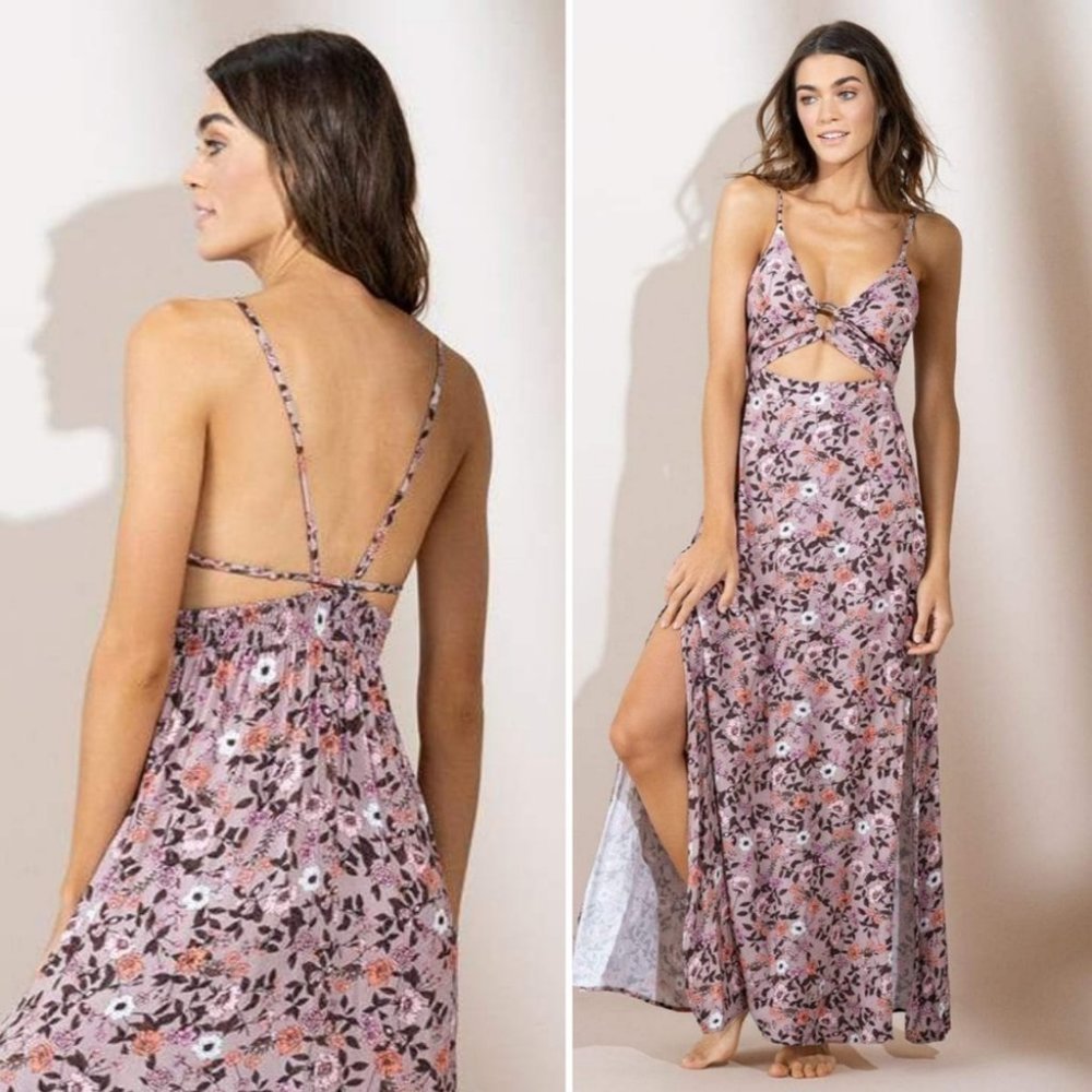 NEW! MAAJI Mystical Aurora Ditsy Floral MAXI Dress Size Large